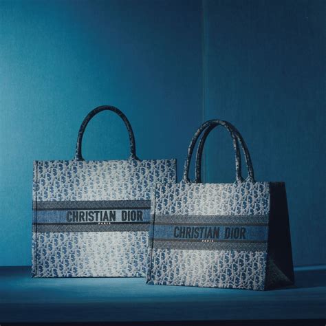 dior oblique jacquard canvas|The Dior Book Tote in Denim Dior Oblique jacquard canvas.